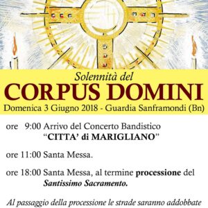 corpus domini 2018